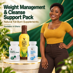 Weight Management and Cleanse Support Pack | Natural Fat Burn Supplements in Ghana