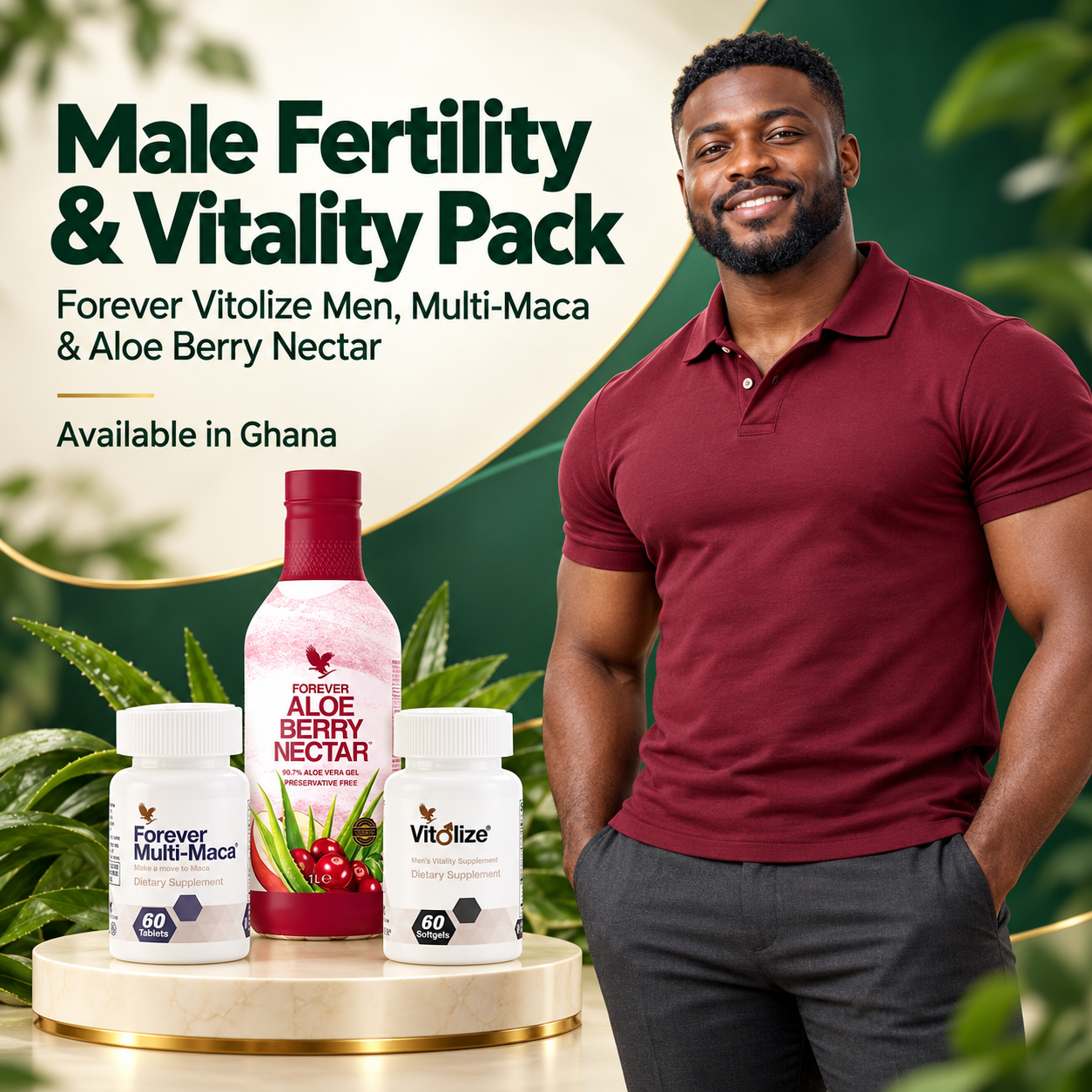 Male Fertility and Vitality Pack