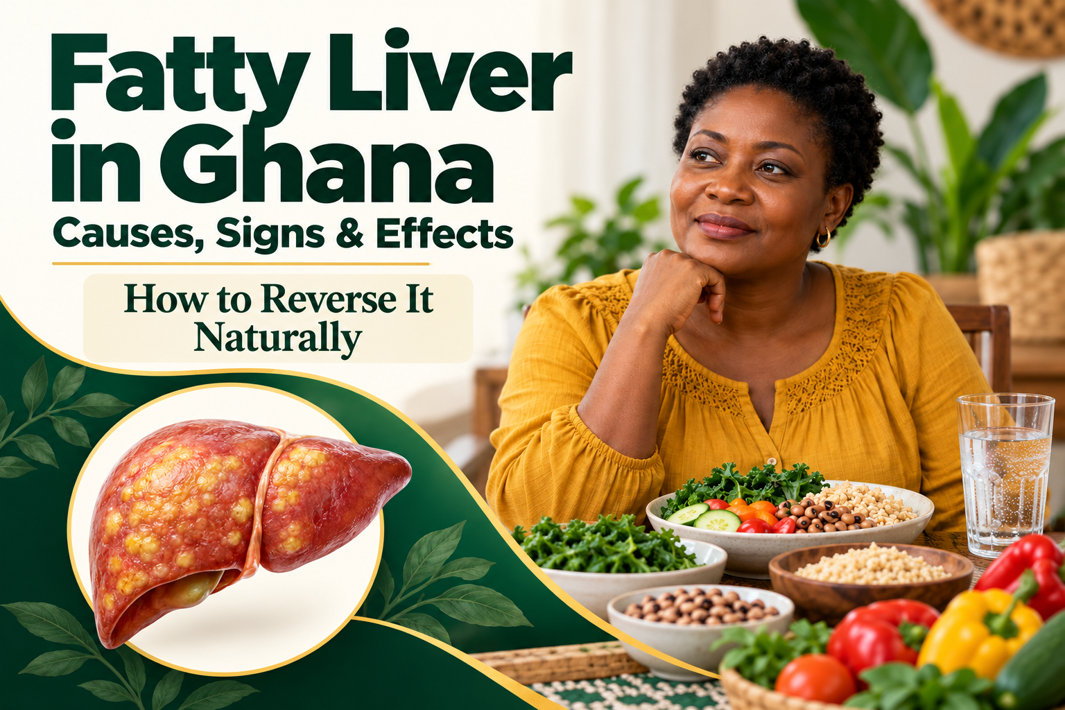 Fatty Liver in Ghana: Causes, Signs, Effects and How to Reverse It Naturally