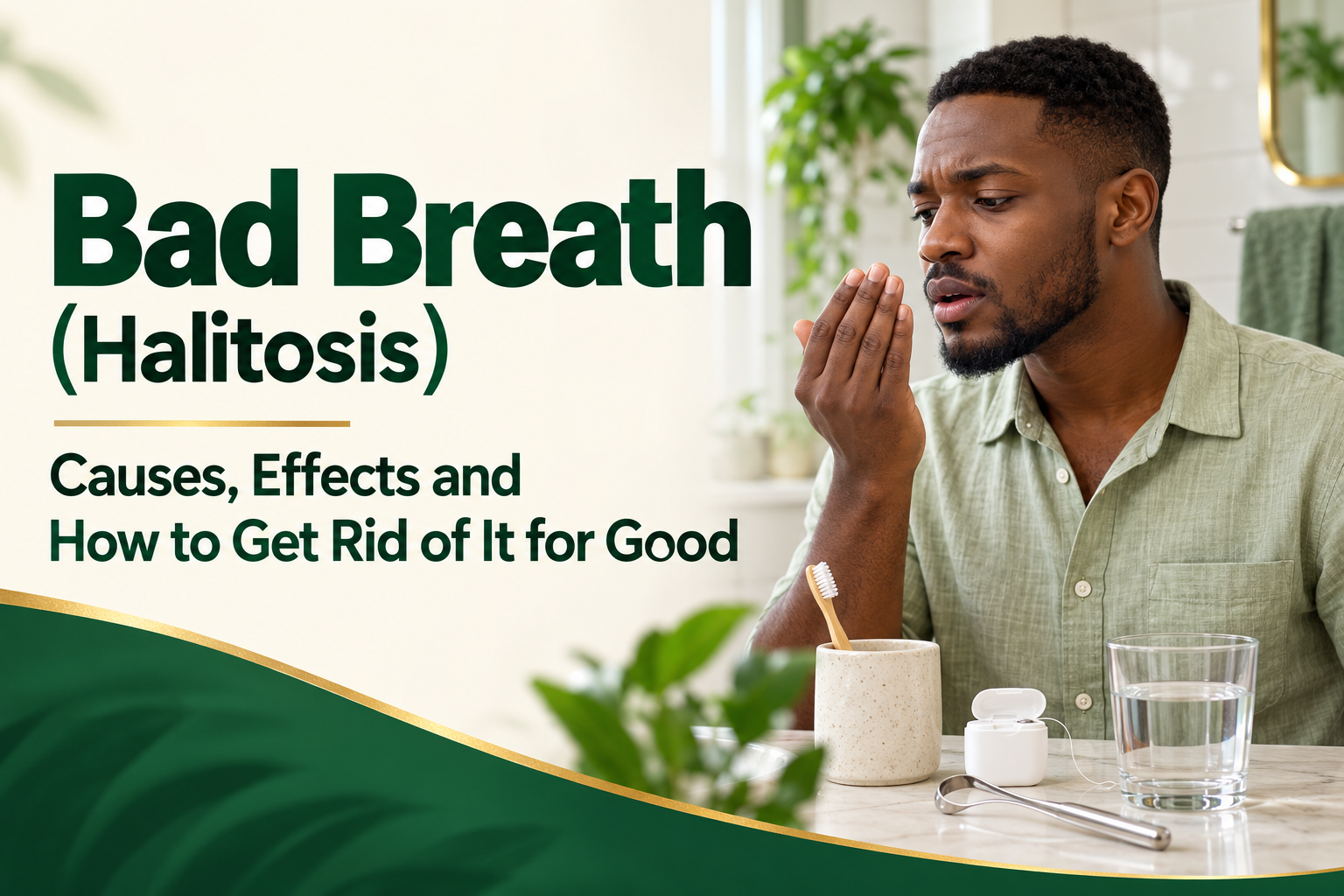 Bad Breath (Halitosis): Causes, Effects and How to Get Rid of It for Good