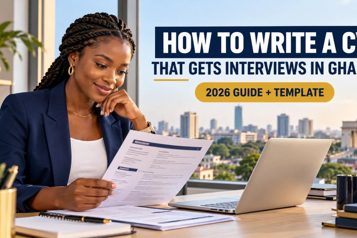 How to Write a CV That Gets Interviews in Ghana (2026 Guide with Template)