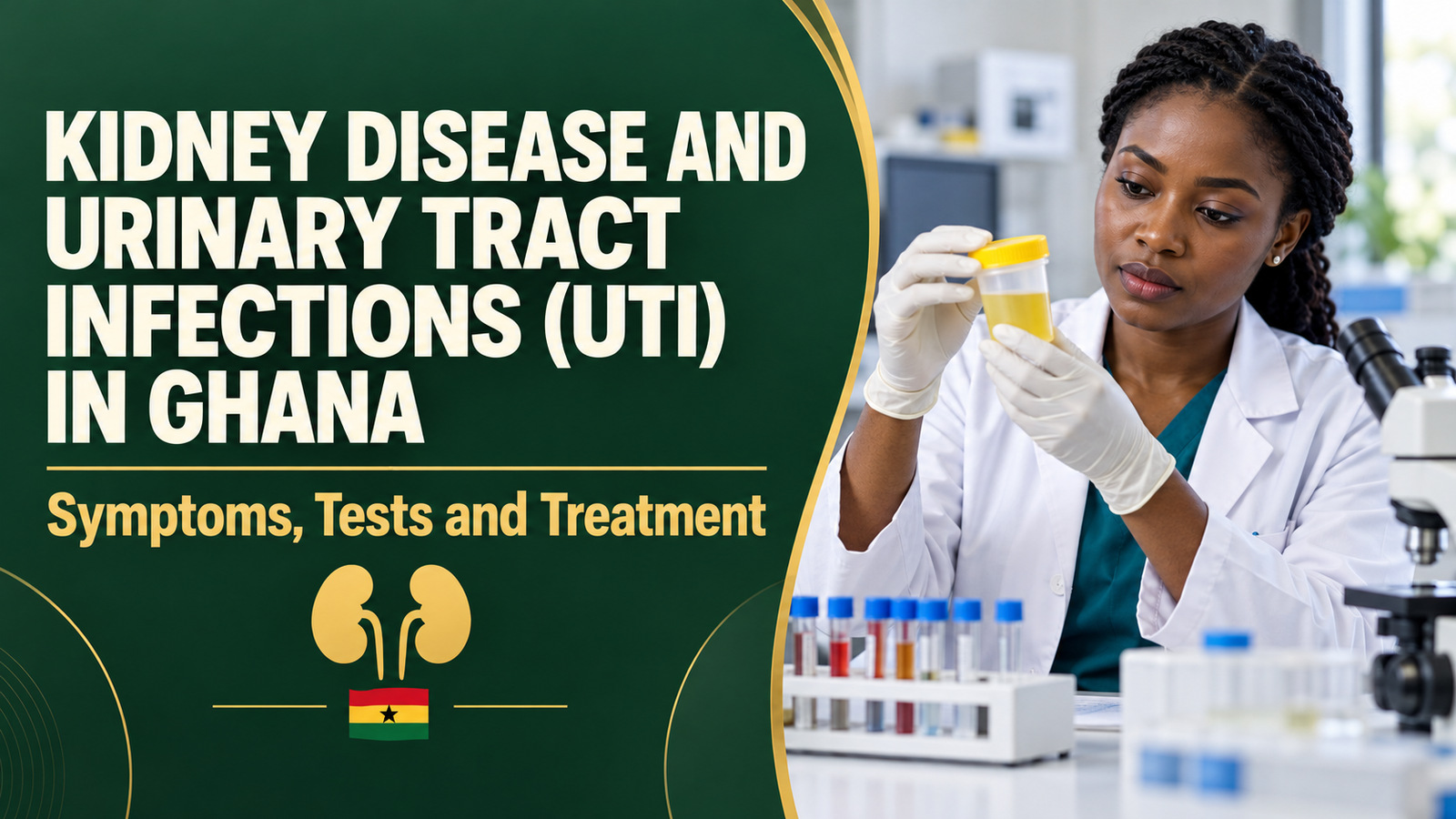Kidney Disease and Urinary Tract Infections (UTI) in Ghana: Symptoms, Tests and Treatment