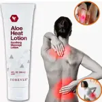 Forever Aloe Heat Lotion | Warming Aloe Massage Lotion for Tired Muscles in Ghana