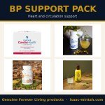 BP Support Pack | Forever CardioHealth, Arctic Sea, Garlic-Thyme and Aloe Vera Gel in Ghana