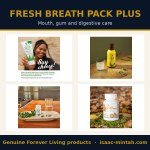 Fresh Breath Pack Plus | Forever Bright ToothGel, Aloe Vera Gel, Fields of Greens and Garlic-Thyme in Ghana