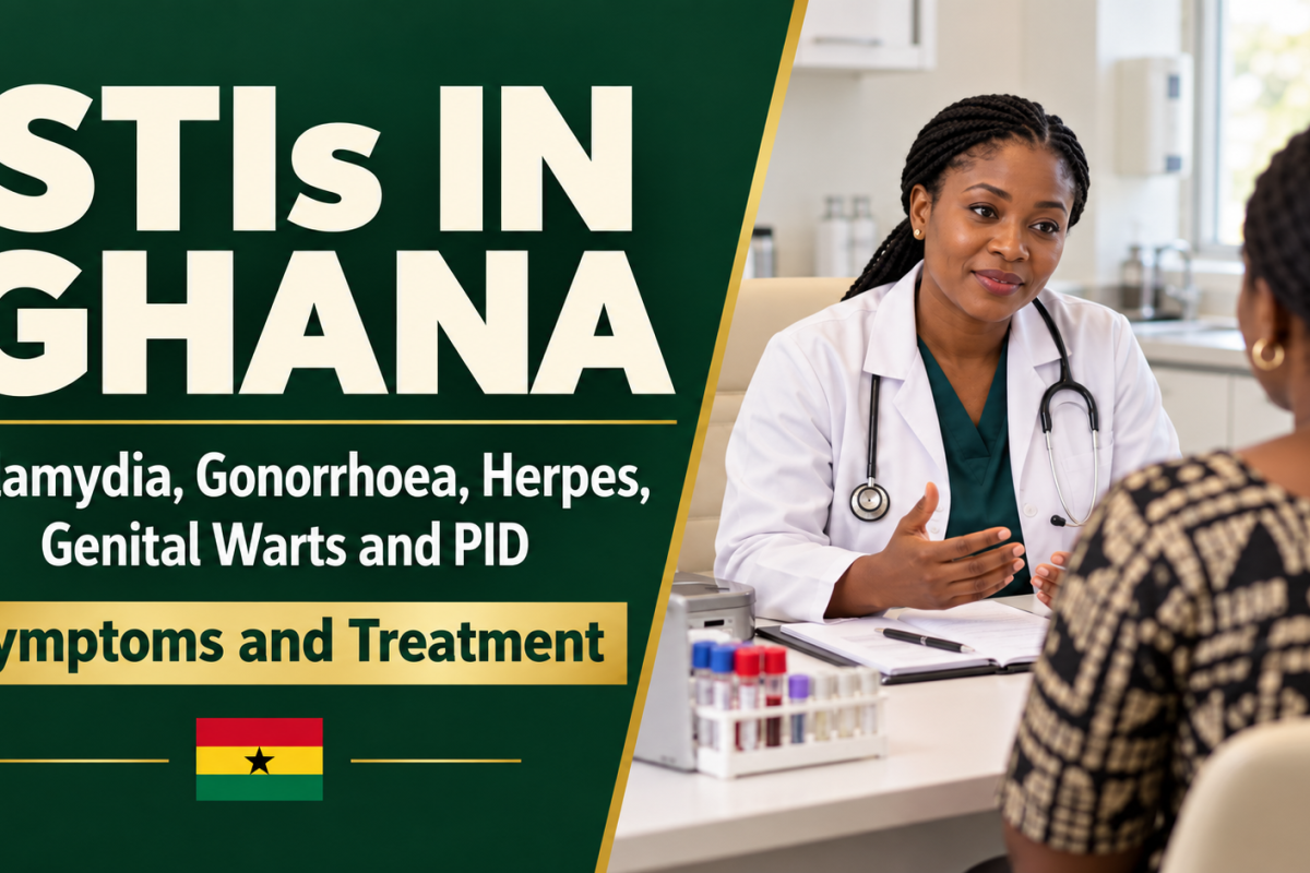 STIs in Ghana: Chlamydia, Gonorrhoea, Herpes, Genital Warts and PID, Symptoms and Treatment