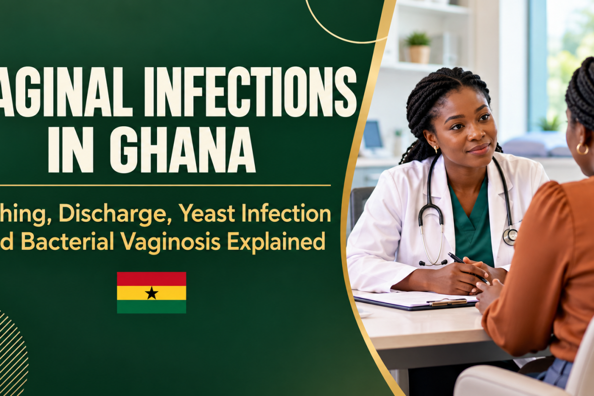 Vaginal Infections in Ghana: Itching, Discharge, Yeast Infection and Bacterial Vaginosis Explained