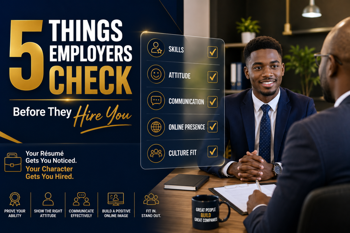 5 Things Employers Check Before Hiring You