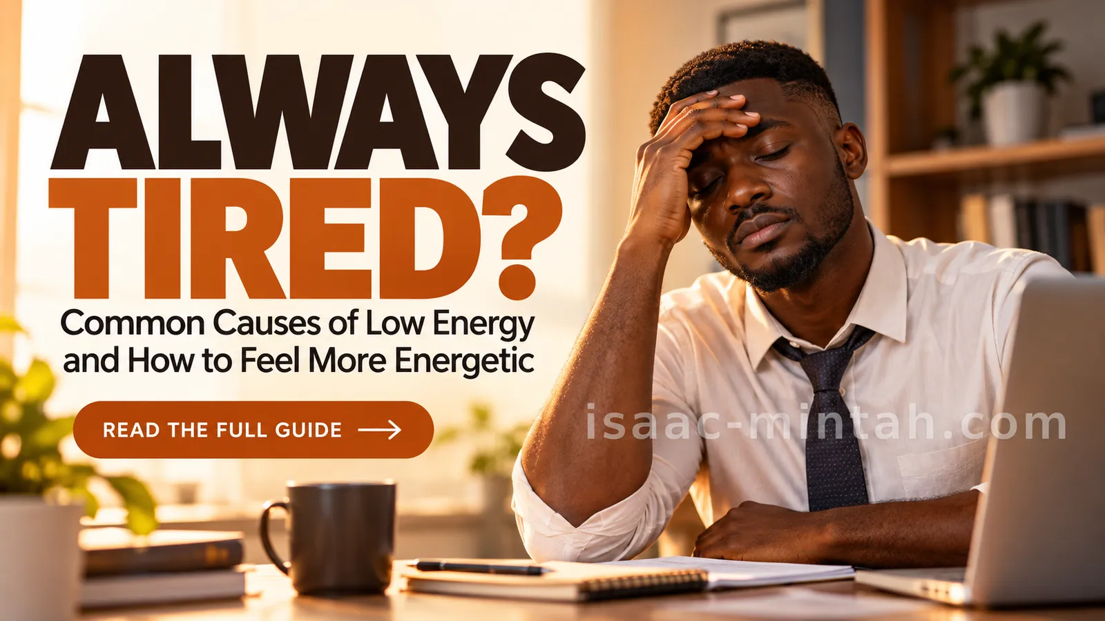 Always Tired? Common Causes of Low Energy and How to Feel More Energetic