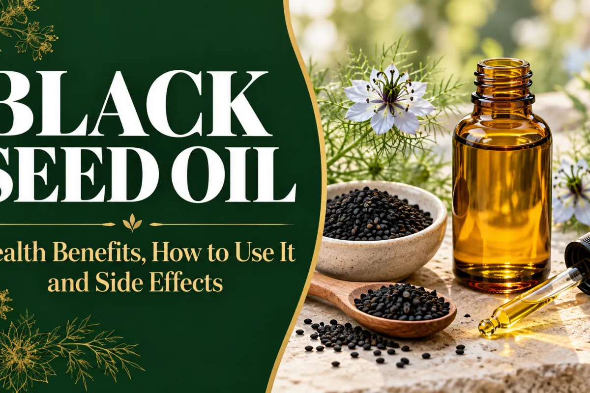 Black Seed Oil: Health Benefits, How to Use It and Side Effects