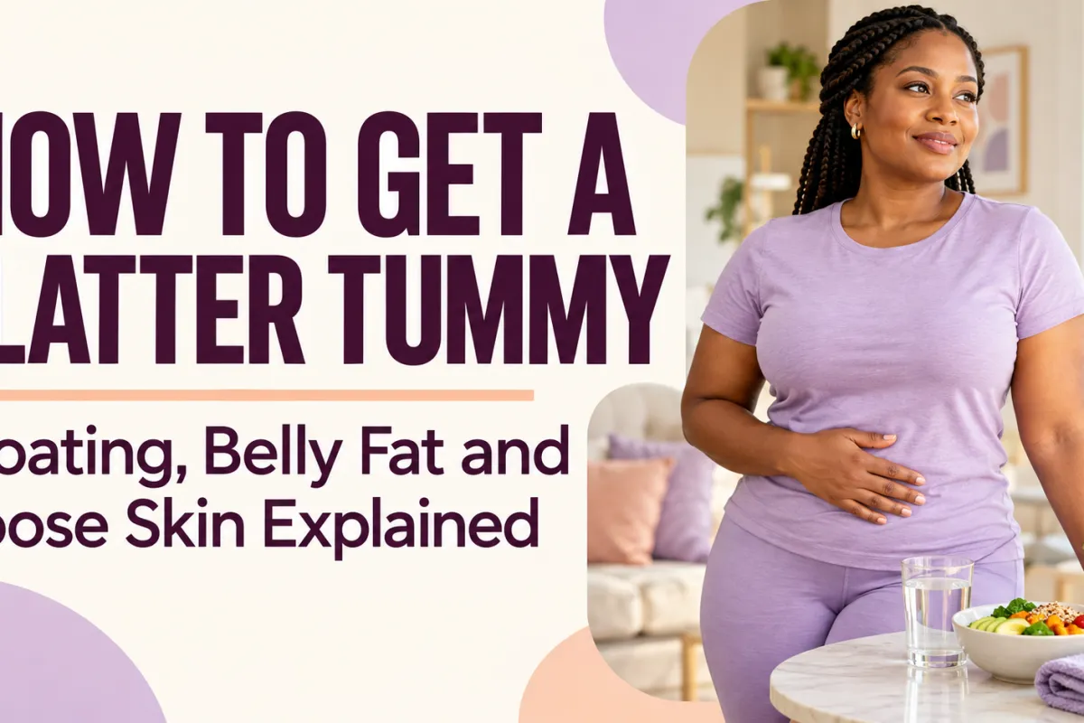 How to Get a Flatter Tummy: Bloating, Belly Fat and Loose Skin Explained