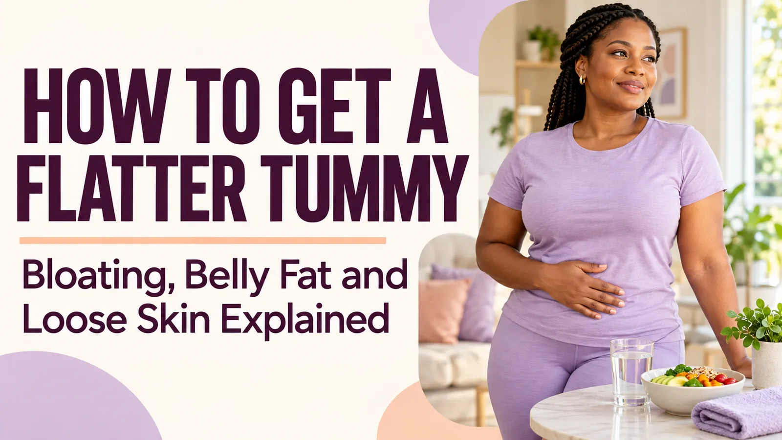How to Get a Flatter Tummy: Bloating, Belly Fat and Loose Skin Explained