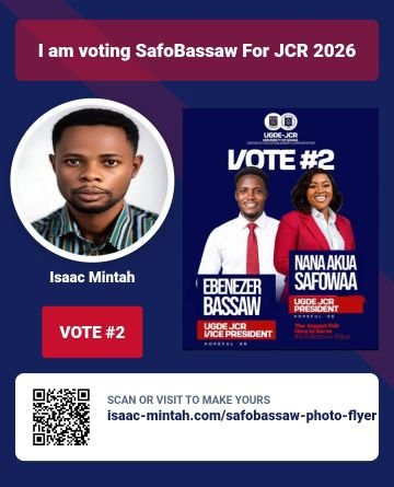 Isaac Mintah’s SafoBassaw flyer