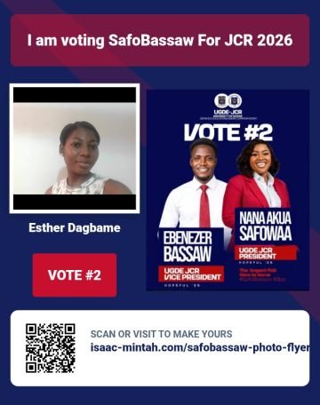 Esther Dagbame’s SafoBassaw flyer