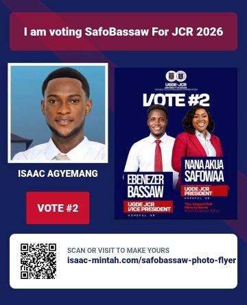 ISAAC AGYEMANG’s SafoBassaw flyer