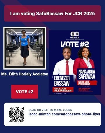 Ms. Edith Horlaly Acolatse’s SafoBassaw flyer