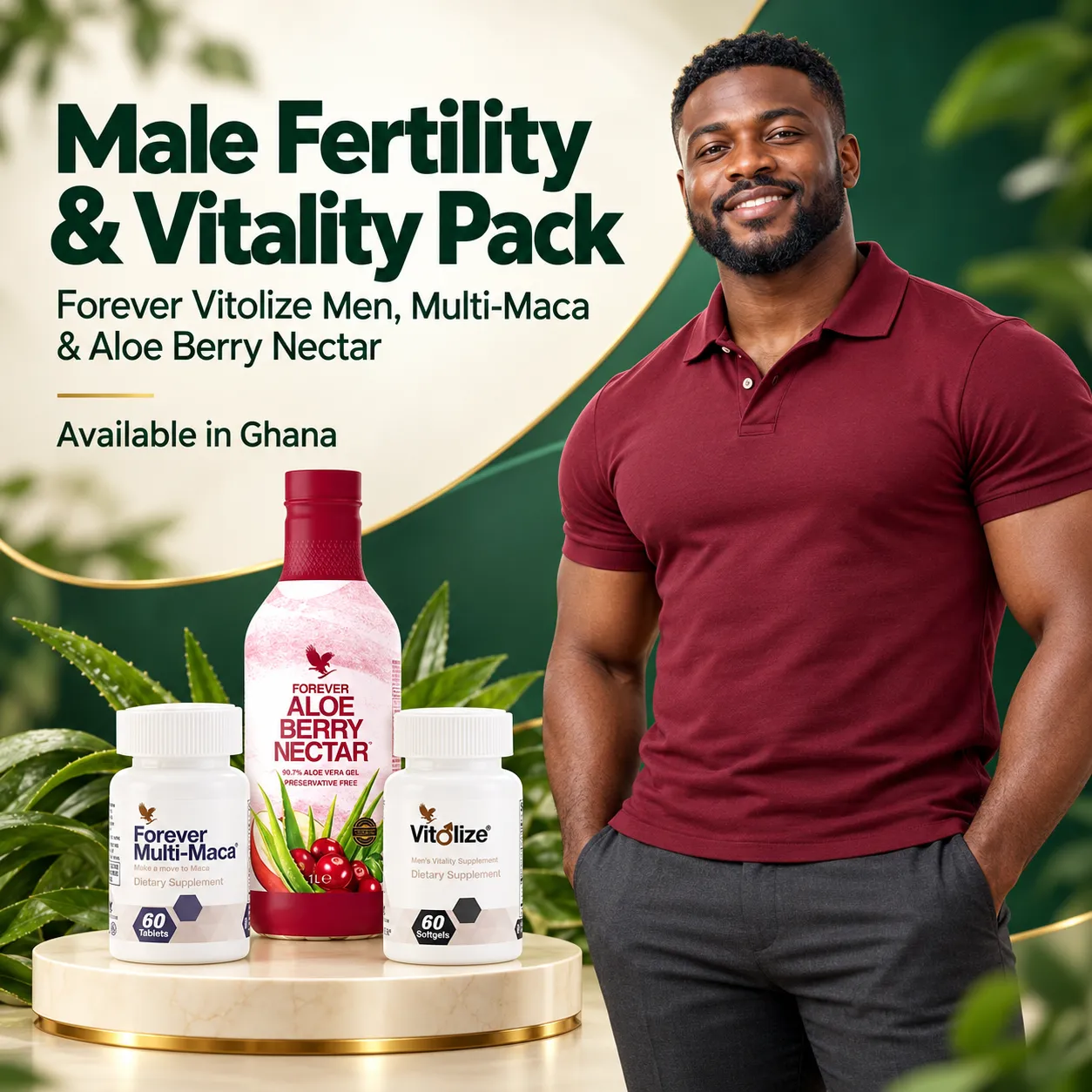 Male Fertility and Vitality Pack