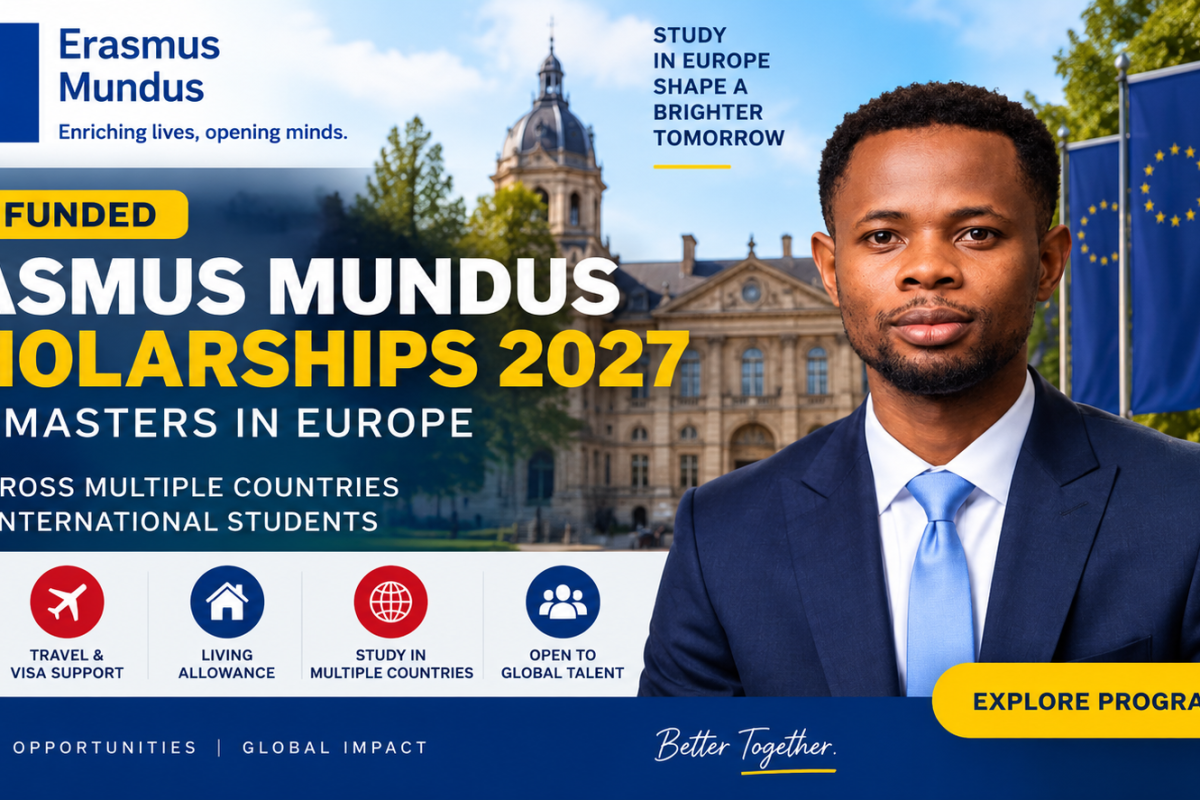 Erasmus Mundus Scholarships 2027: Fully Funded Master's in Europe