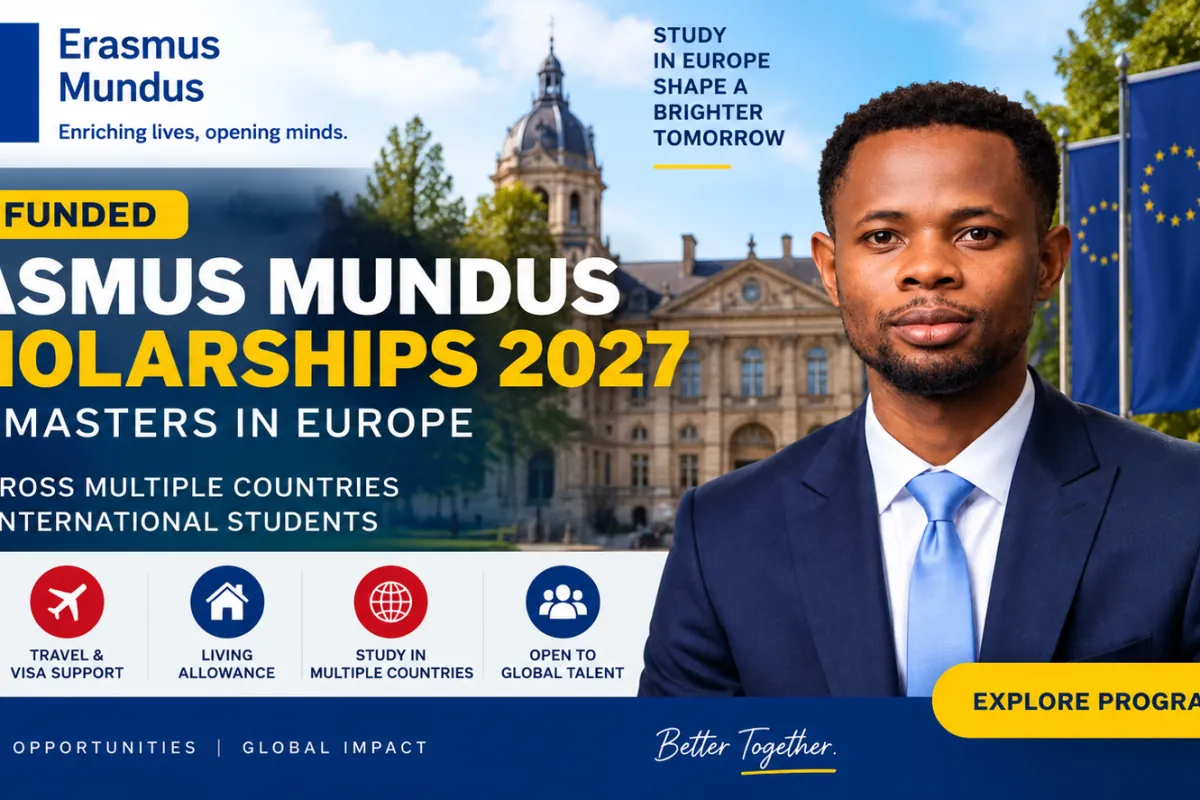 Erasmus Mundus Scholarships 2027: Fully Funded Master's in Europe