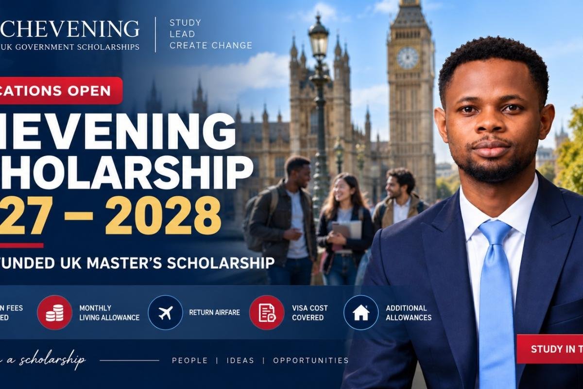 Chevening Scholarship 2027–2028: Fully Funded UK Master's Scholarship