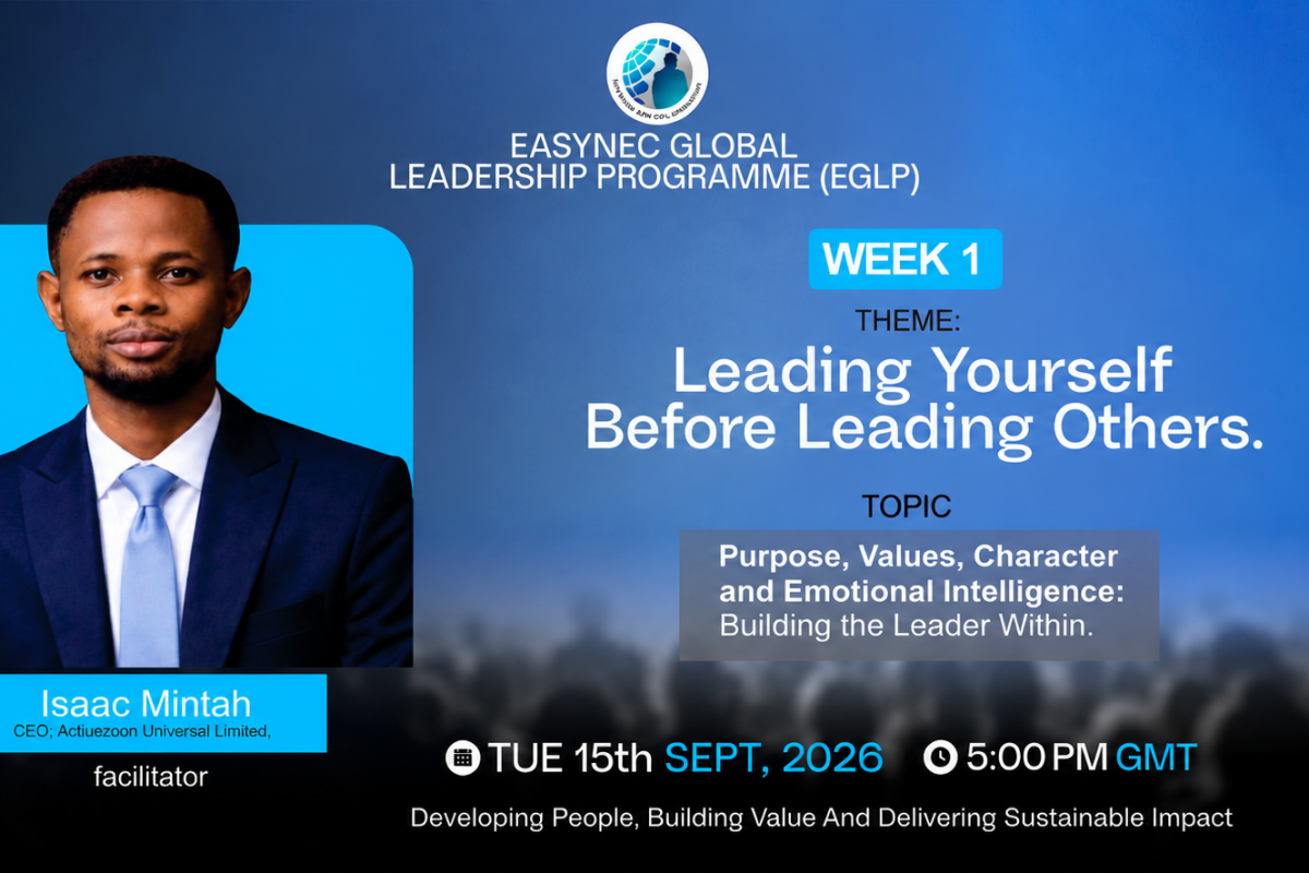 Easynec Global Leadership Programme 2026: Building the Leader Within