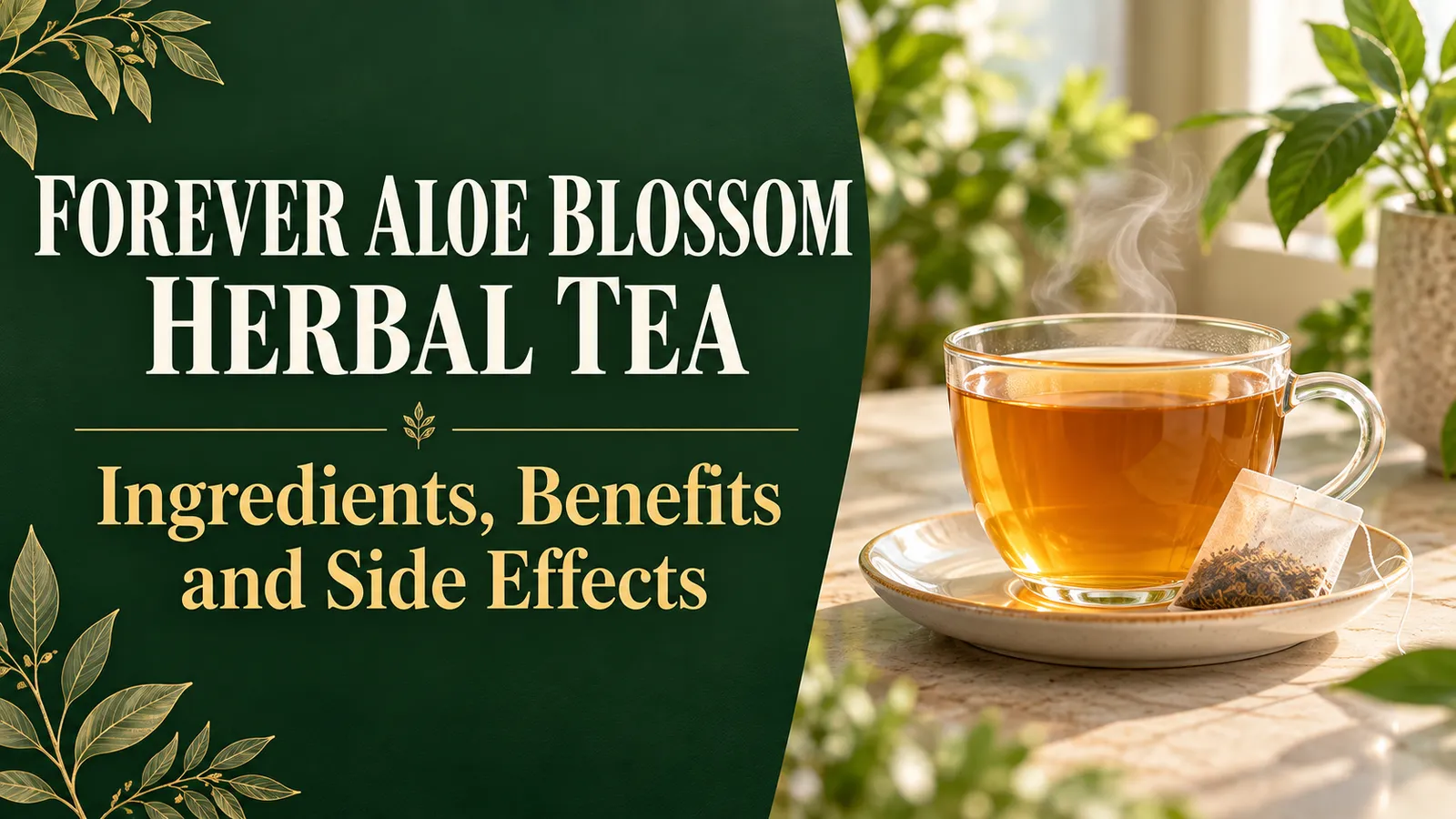 Forever Aloe Blossom Herbal Tea: Ingredients, Benefits and Side Effects