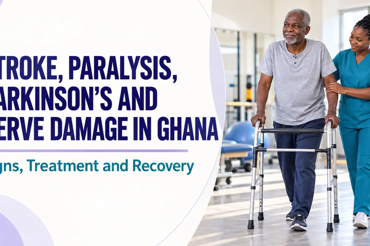 Stroke, Paralysis, Parkinson’s and Nerve Damage in Ghana: Signs, Treatment and Recovery