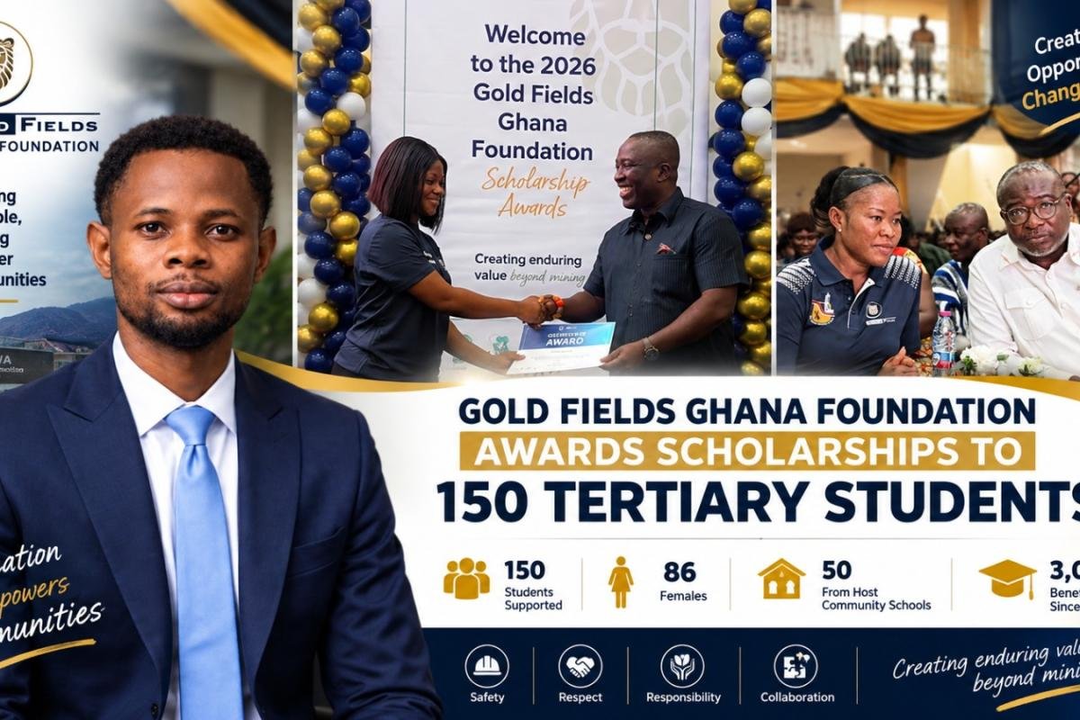 Gold Fields Ghana Foundation Awards Scholarships to 150 Tertiary Students