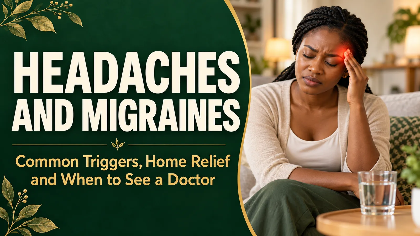 Headaches and Migraines: Common Triggers, Home Relief and When to See a Doctor