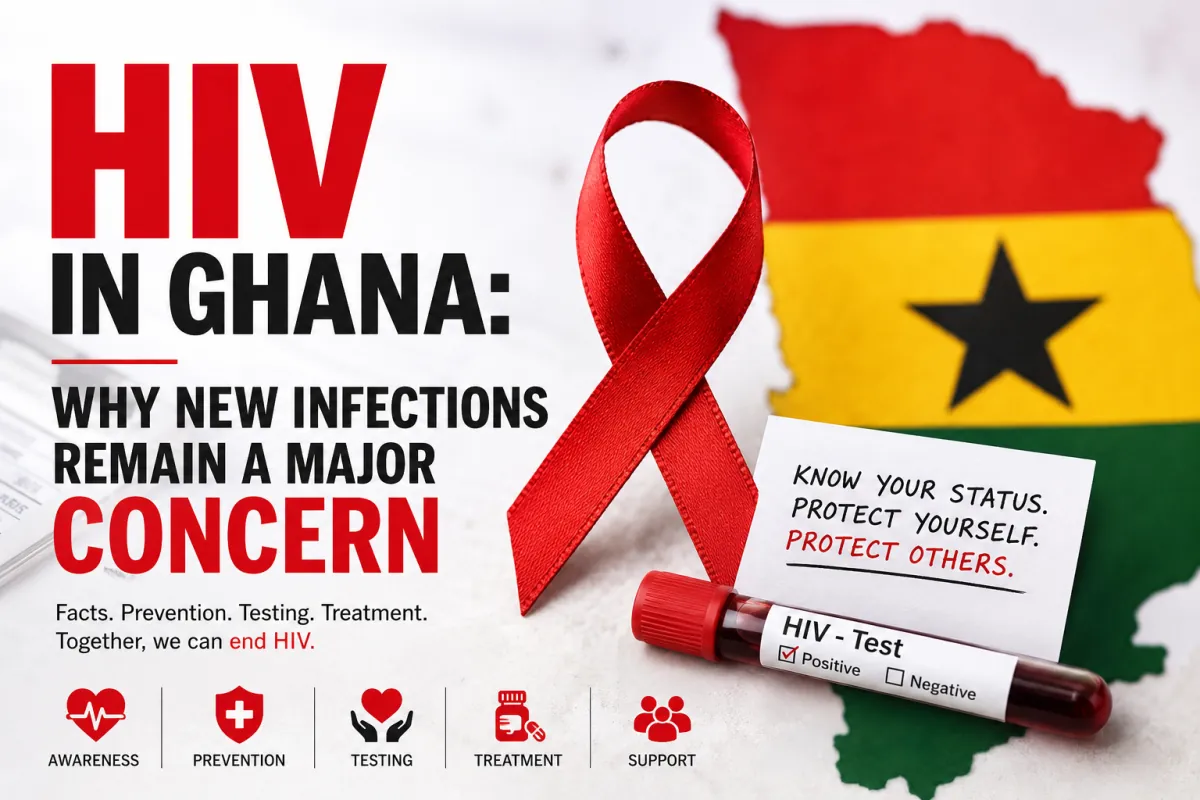HIV in Ghana: Why New Infections Remain a Major Concern