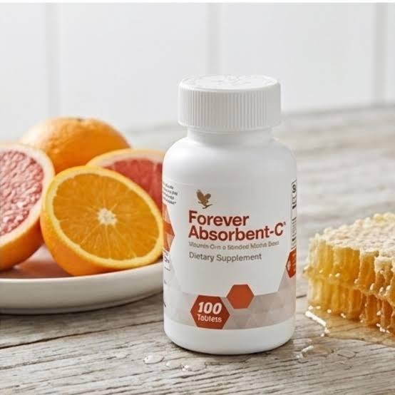 Forever Absorbent-C | Chewable Vitamin C with Oat Bran for Immune Support in Ghana