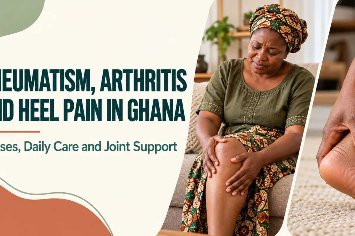 Rheumatism, Arthritis and Heel Pain in Ghana: Causes, Daily Care and Joint Support