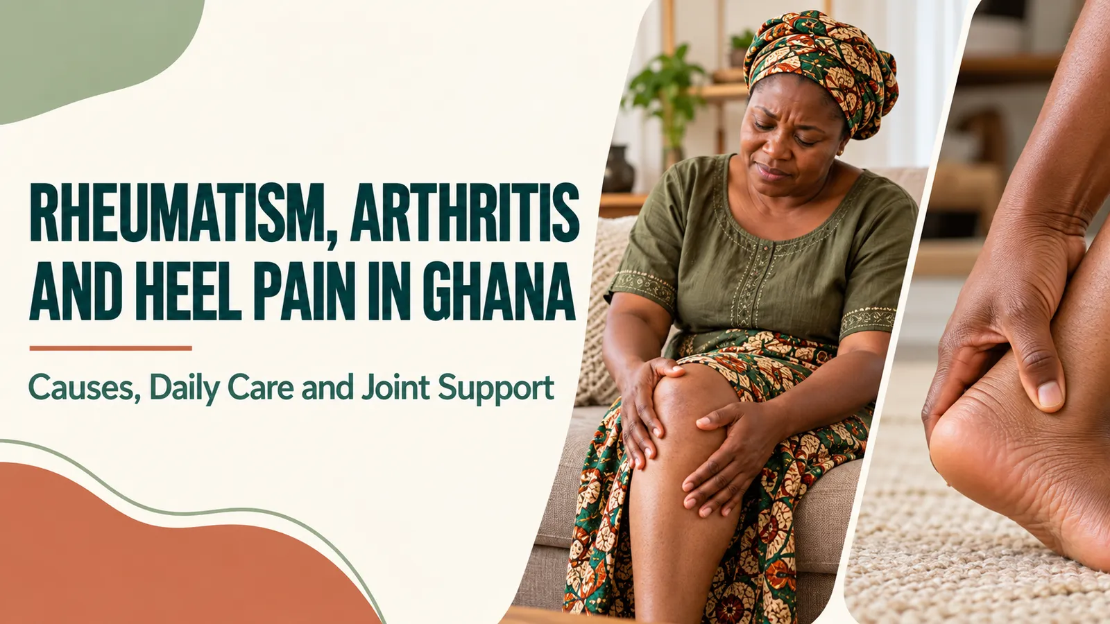 Rheumatism, Arthritis and Heel Pain in Ghana: Causes, Daily Care and Joint Support