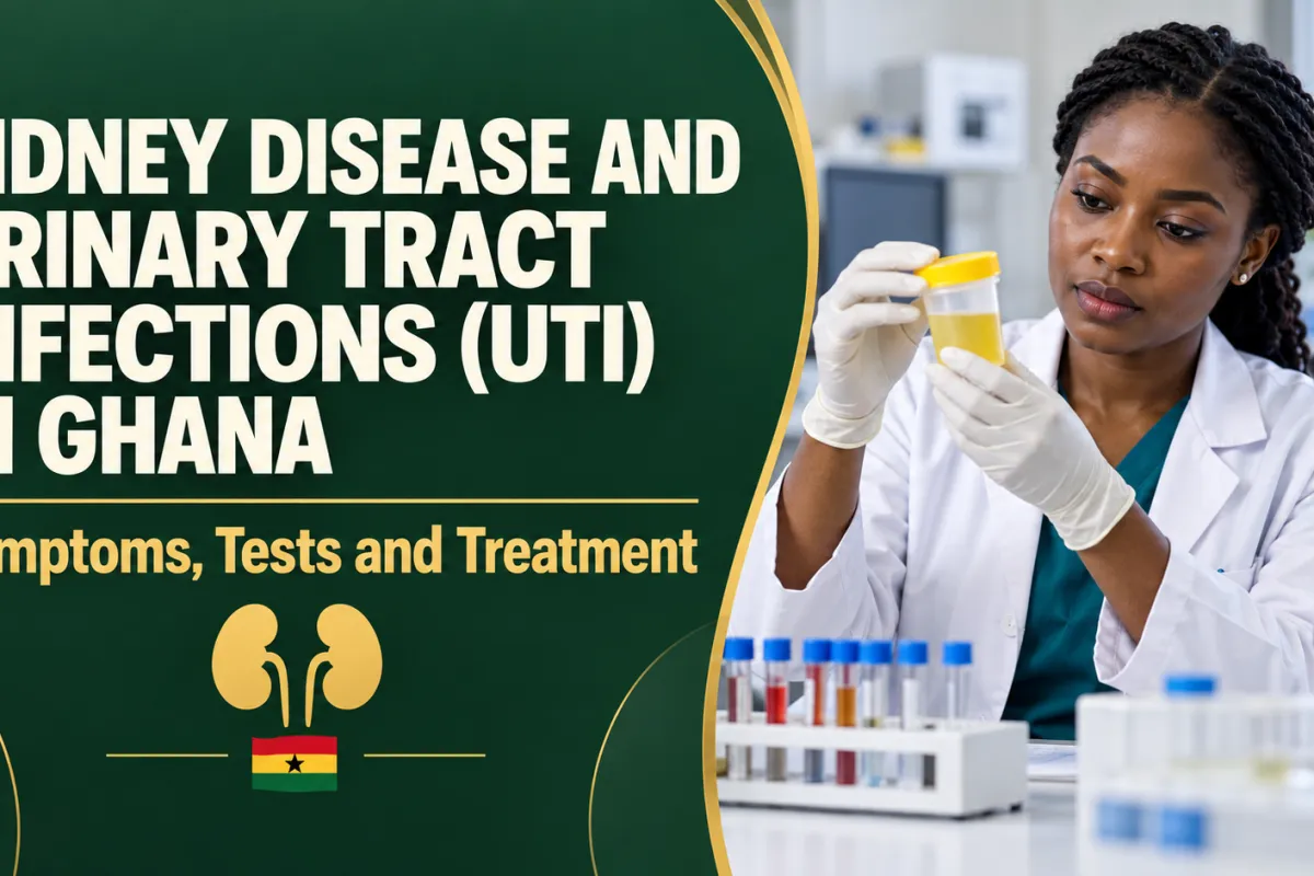 Kidney Disease and Urinary Tract Infections (UTI) in Ghana: Symptoms, Tests and Treatment