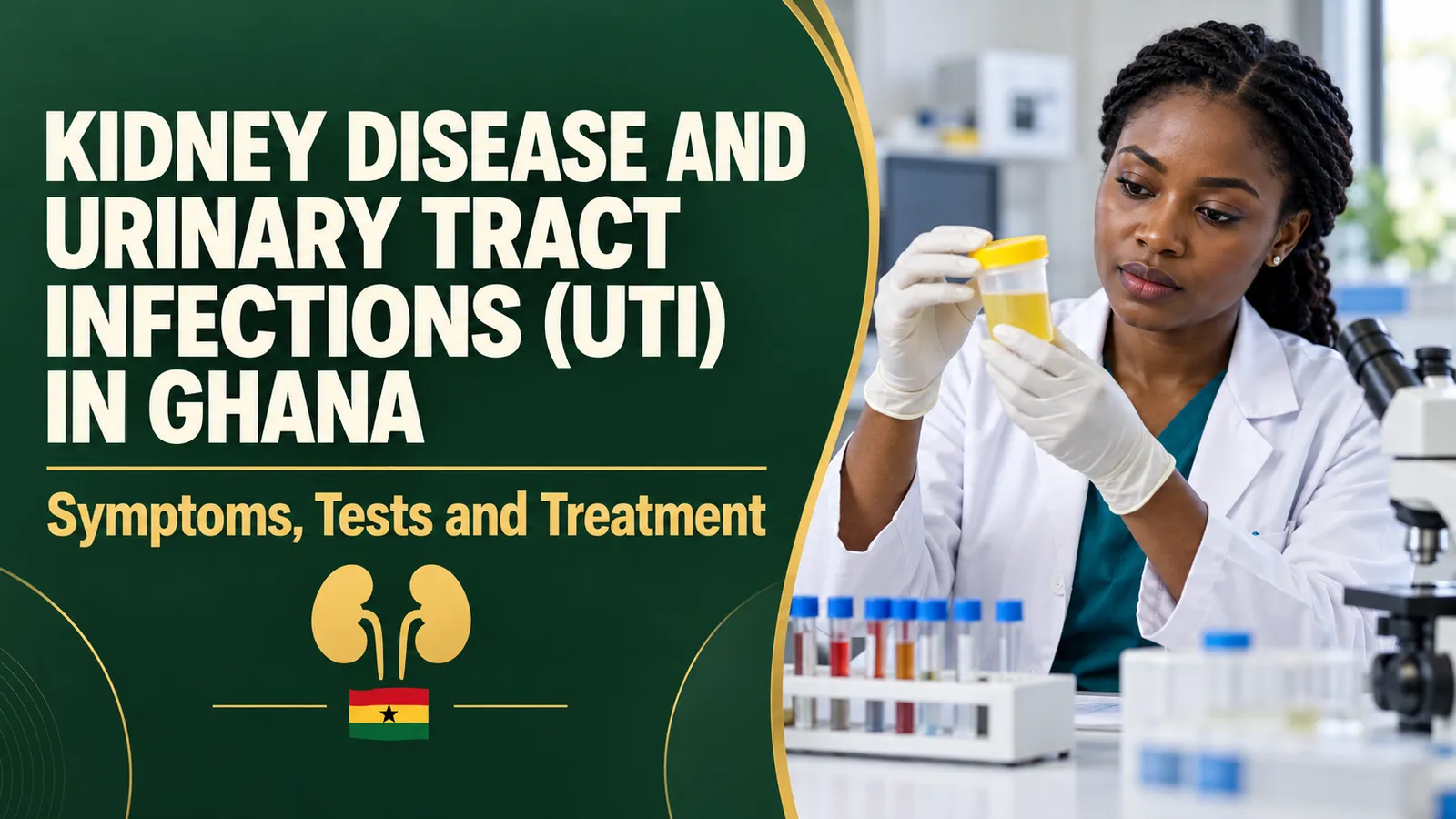 Kidney Disease and Urinary Tract Infections (UTI) in Ghana: Symptoms, Tests and Treatment