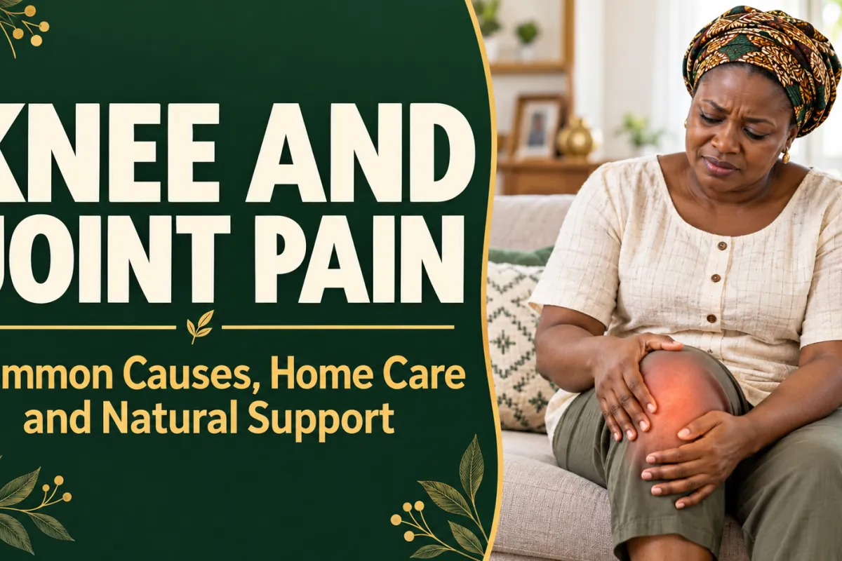 Knee and Joint Pain: Common Causes, Home Care and Natural Support