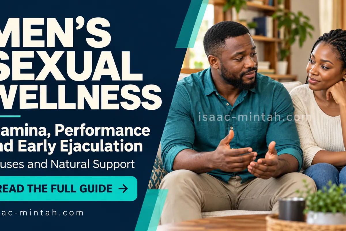 Men’s Sexual Wellness: Stamina, Performance and Early Ejaculation, Causes and Natural Support