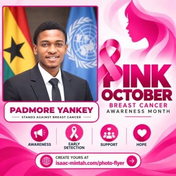 Padmore Yankey’s Pinktober flyer