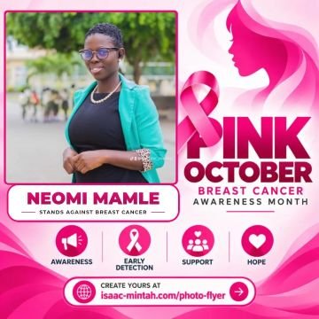 Neomi Mamle’s Pinktober flyer