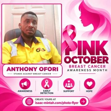 Anthony Ofori’s Pinktober flyer