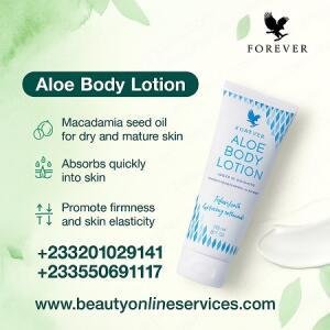 Forever Aloe Body Lotion | Moisturizing and Nourishing Skin Lotion with Aloe Vera