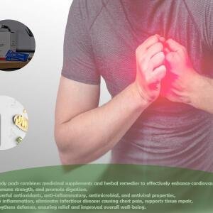 Chest Pain Treatment Medicine in Ghana | Herbal Cardiovascular and Heart Health Support