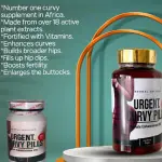 Herbal Succeed Urgent Curvy Pills | Maca and Fenugreek Supplement for Healthy Weight Gain in Ghana