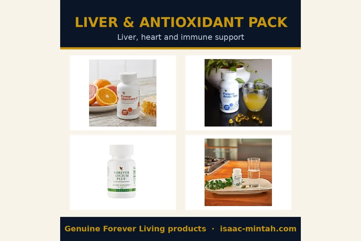 Liver and Antioxidant Support Pack