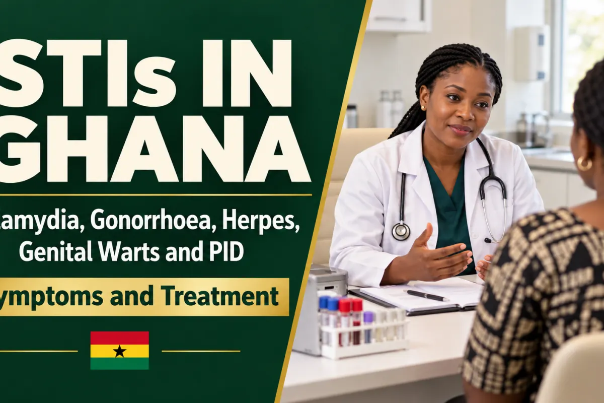 STIs in Ghana: Chlamydia, Gonorrhoea, Herpes, Genital Warts and PID, Symptoms and Treatment