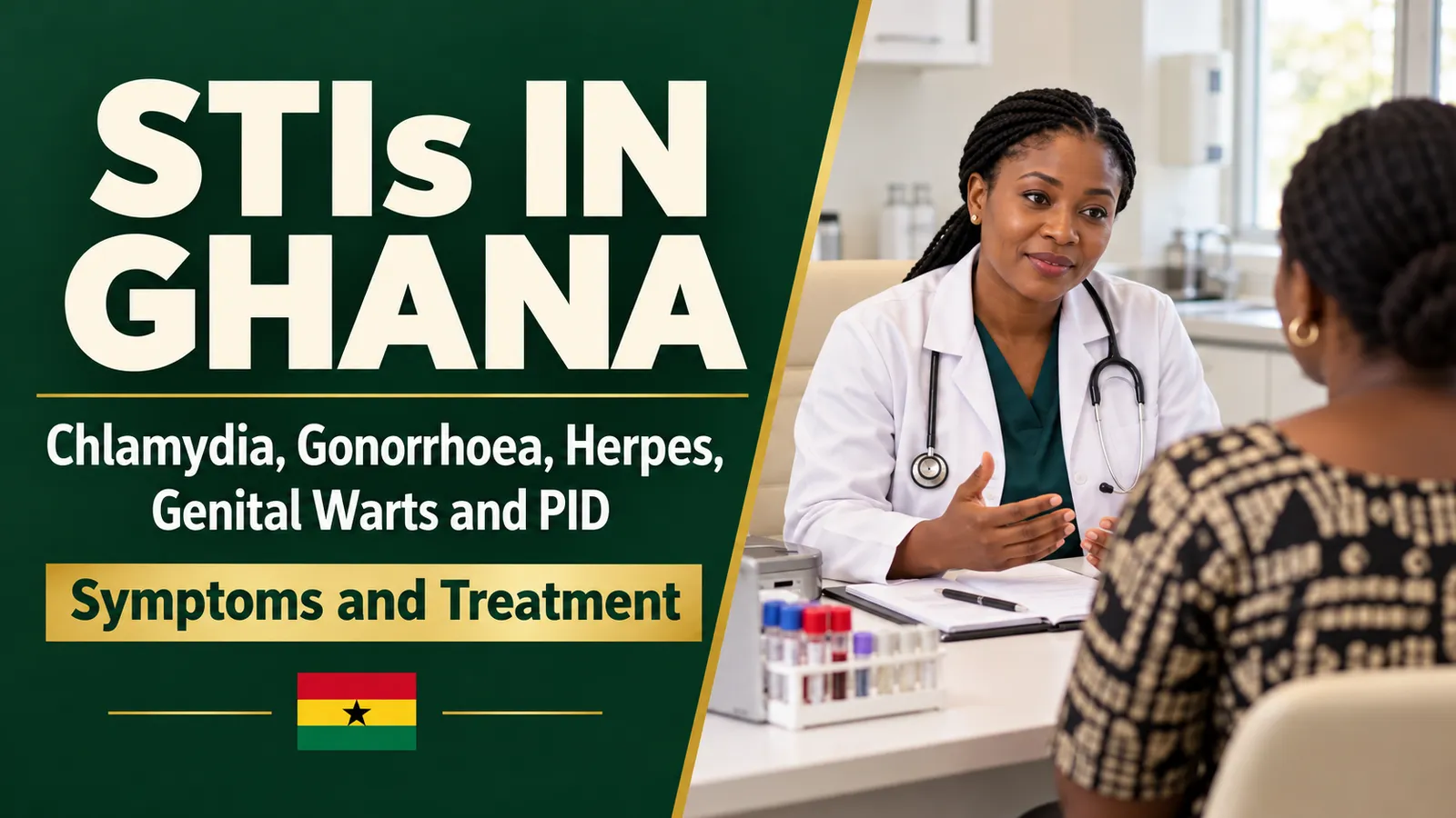 STIs in Ghana: Chlamydia, Gonorrhoea, Herpes, Genital Warts and PID, Symptoms and Treatment