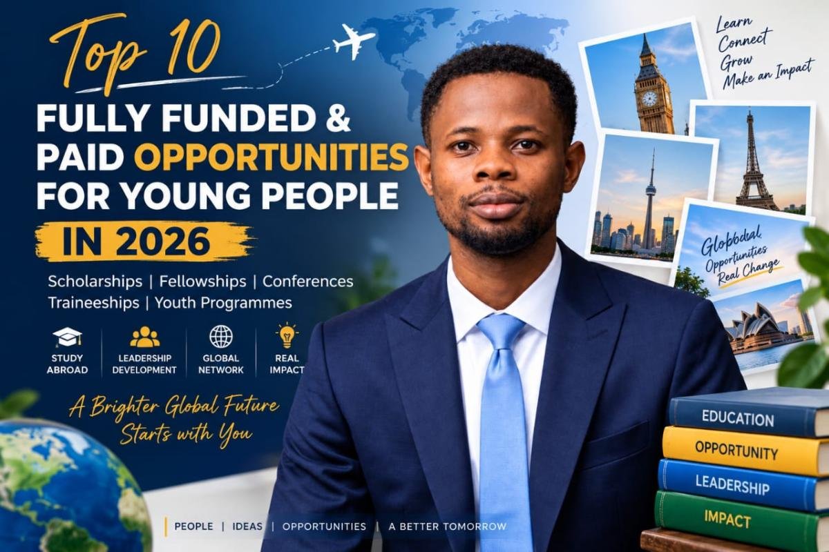 Top 10 Fully Funded & Paid International Opportunities for Youth in 2026