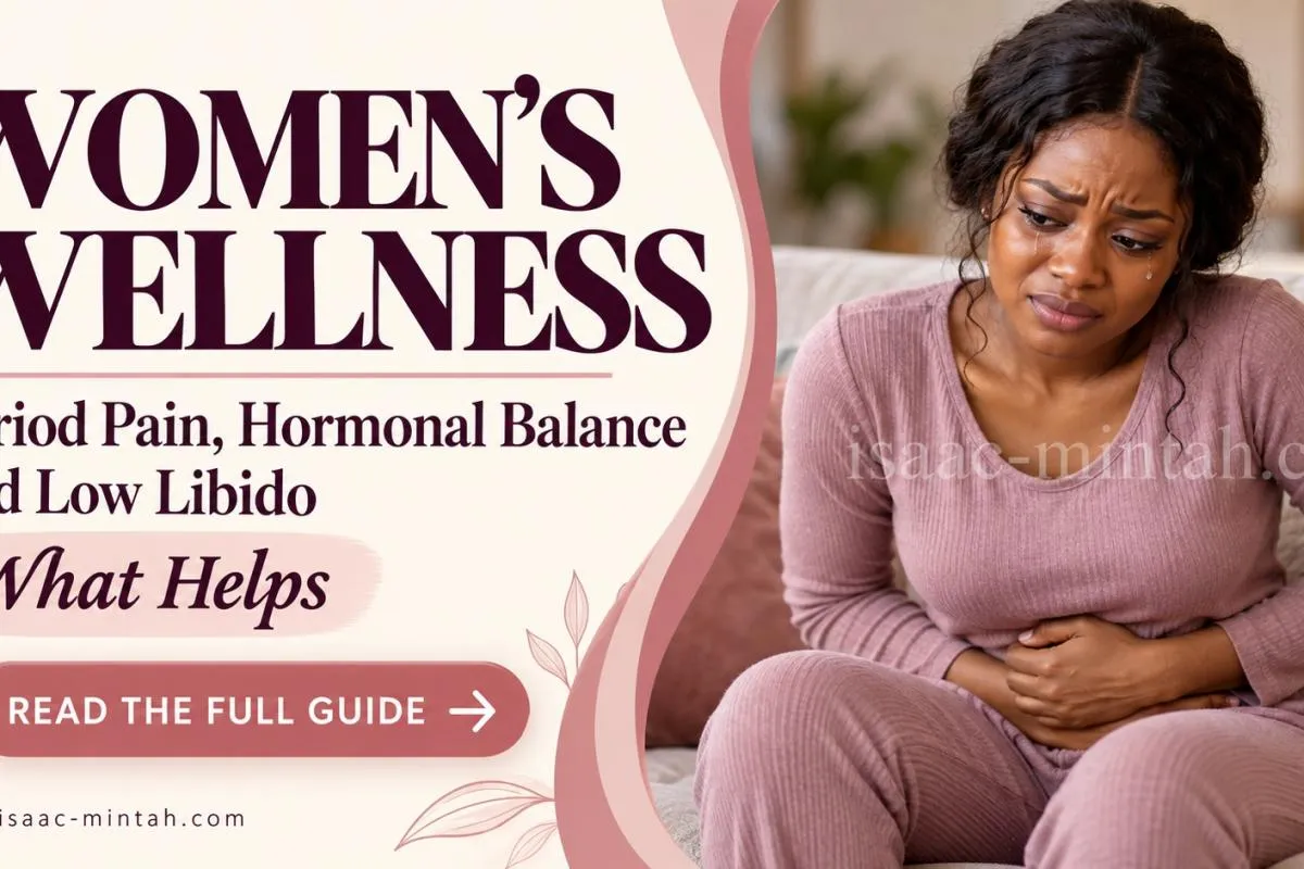 Women’s Wellness: Period Pain, Hormonal Balance and Low Libido, What Helps
